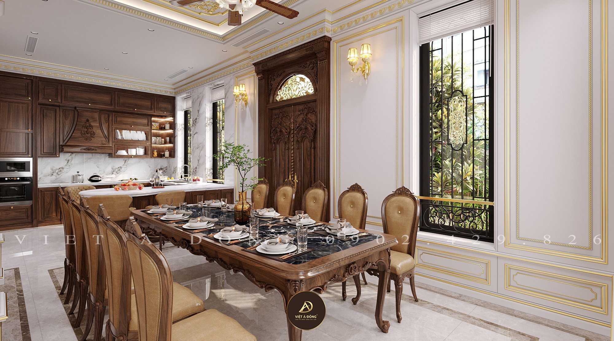 Thiết kế nội thất cổ điển